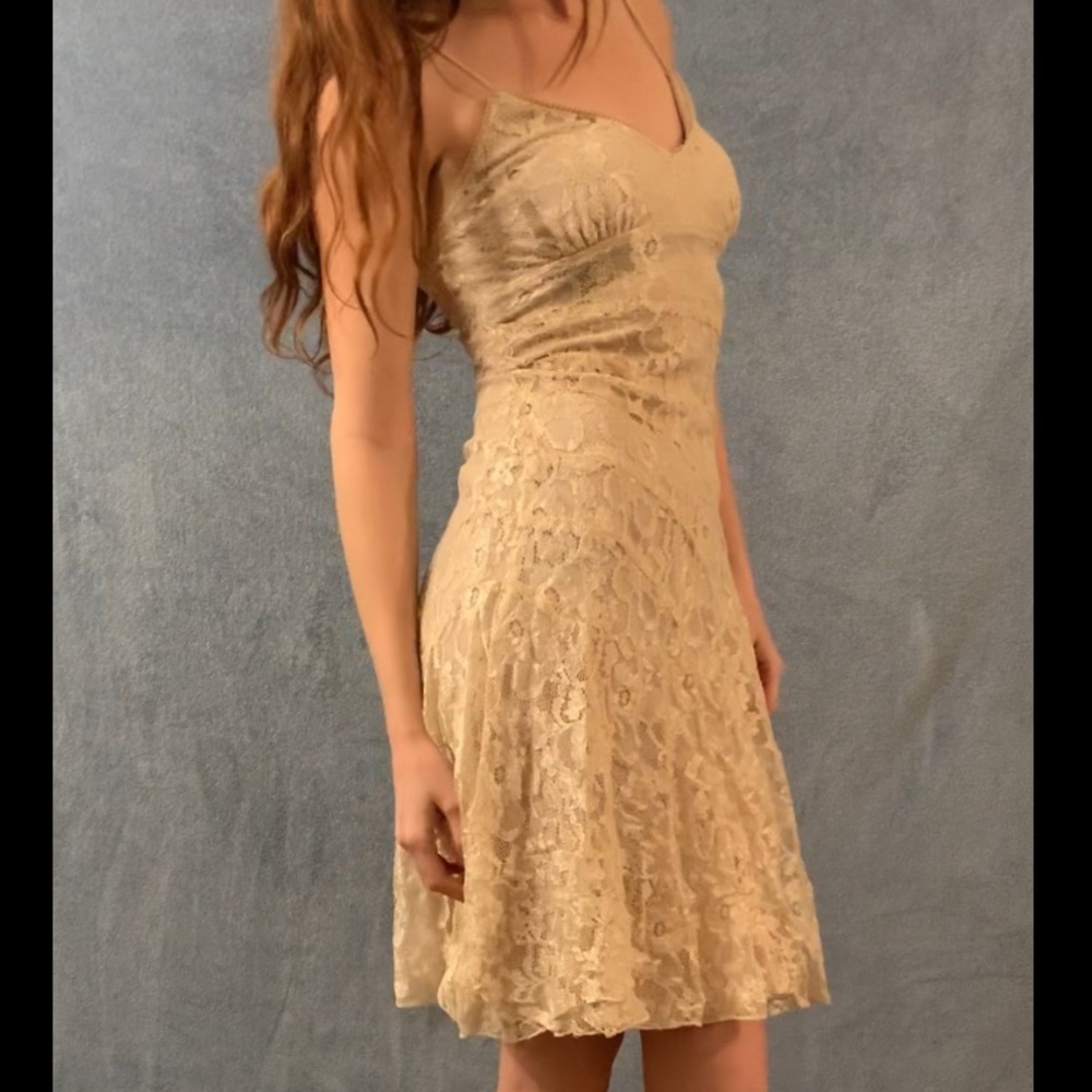 Off white lace dress